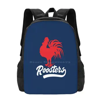 Sydney Roosters-Красный петух, белые петухи с хвостом на голубом петухе! Лидер продаж модных сумок-рюкзаков Eaststowin Стремится к победе