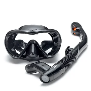 Маска для подводного плавания two treasure с зеркалом для сухого погружения, набор дыхательных трубок, жидкая силиконовая маска