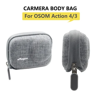 Мини-сумка для DJI Action 4 Портативная сумка для хранения, чехол для переноски, сумка для спортивной камеры Osmo Action 3, аксессуары
