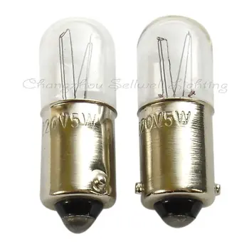 Новинка 2024 года! миниатюрные лампочки для освещения Ba9s T10x28 220v 5w A049