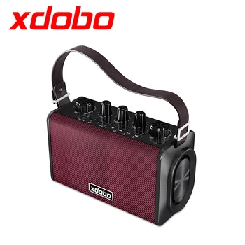 XDOBO X9 60 Вт Bluetooth Портативный Динамик С Глубокими Басами Квадратный Динамик IPX5 Водонепроницаемый Динамик Объемного Звучания Голосовой Ассистент с микрофоном