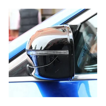 Глянцевая Черная Крышка Зеркала заднего Вида Автомобиля, Накладка Рамы Бокового Зеркала для 5 Серий G20 G28 G30 G38 G11 G12 2015-2019