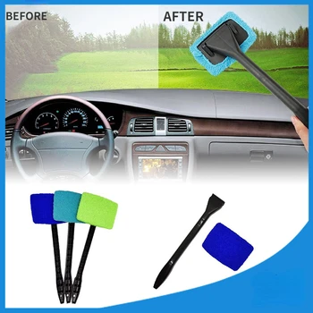 Щетка для очистки лобового стекла автомобиля от запотевания, инструмент для очистки стекол переднего блока, стеклоочиститель, чистка автомобиля