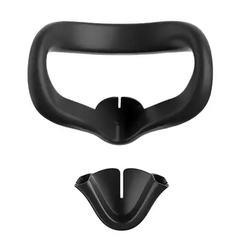 Крышка объектива виртуальной реальности, силиконовая накладка для носа для оборудования OculusQuest2 VR, Защитные накладки для носа, Аксессуары, Устойчивые к пятнам, Долговечные