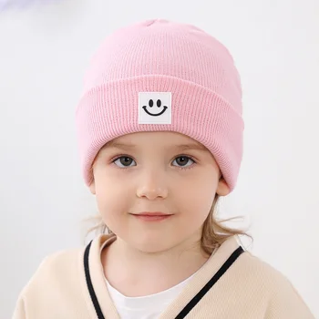 Кепка-пустышка, Модная детская шапочка для мальчиков и девочек, теплая осенью и зимой Для младенцев от 0 до 2 лет, Аксессуары для головных уборов для мальчиков и девочек