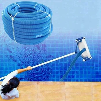 Всасывающий шланг пылесоса для бассейна длиной 5 м, Сменная труба для плавания, Инструмент для чистки бассейна, Шланг для чистки бассейна