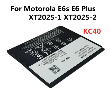 KC40 Высококачественная Сменная Батарея Для Motorola Moto E6s E6 Plus XT2025-1 XT2025-2 Литий-ионные Аккумуляторы Для смартфонов