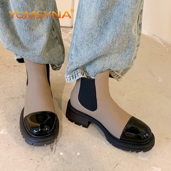 YQMSYNA/ Модные Ботинки 
