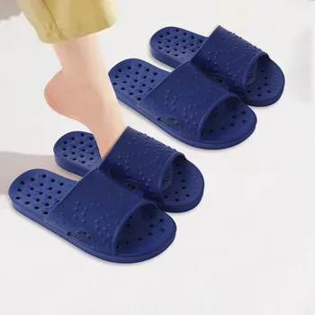 Обувь для душа для женщин и мужчин, быстросохнущие нескользящие банные тапочки, сандалии для душа со сливными отверстиями