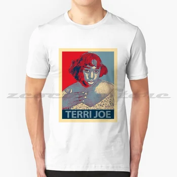 Футболка Terri Joe из 100% хлопка, удобная высококачественная, популярная Terri Joe Trend