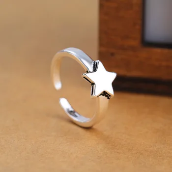 Кольца в корейском звездном стиле со звездами для женщин, обручальное кольцо для открытия, тренд 2023, роскошные ювелирные изделия для пары, подарок