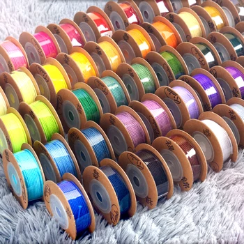 1 мм Нейлоновый шнур Китайский узел Шнур Макраме Нить для вышивания бисером Плетеная нить для изготовления ювелирных изделий из браслета и ожерелья своими руками 18 м / рулон