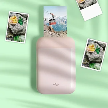 Портативный беспроводной термопринтер Polaroid высокой четкости, портативный мини-термопринтер Bluetooth без чернил, мобильный для телефона