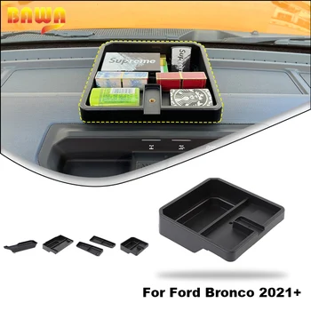 Коробка Для Хранения Центральной Консоли Автомобиля BAWA ABS Ford Bronco 2021 2022 2023, Органайзер Для Уборки, Аксессуары Для Интерьера
