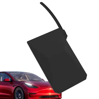 Держатель для карт-ключей, наклейка скорости света для Tesla Model 3 / Y / S / X, защитная крышка, устойчивая к царапинам, Аксессуары для автомобильных карт-ключей