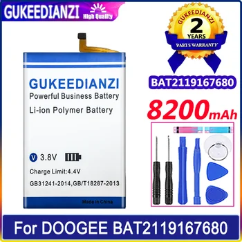 Аккумулятор GUKEEDIANZI 8200mAh Для DOOGEE BAT2119167680 Bateria