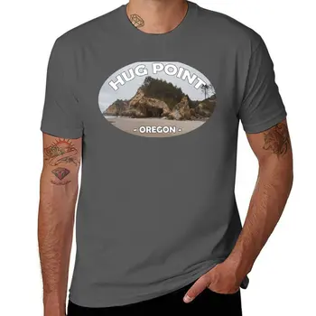 Новые футболки Hug Point Oregon, милые топы, футболки с аниме, футболки с графическим рисунком, мужские хлопковые футболки