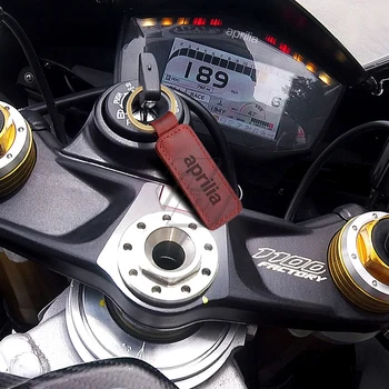 Брелок для ключей из воловьей кожи для мотоцикла APRILIA GPR150 RS RS4 RSV4 Аксессуары для мотоциклов Tuono V4