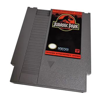 Игровой картридж Jurassic Park с 72 контактами для 8-разрядных игровых консолей NES NTSC и PAl