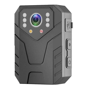 Видеомагнитофон 1080P, носимая камера HD для тела с ночным видением, время автономной работы 6-8 часов, спортивная камера