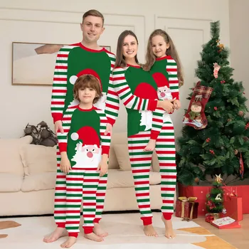 Пижама для отдыха с рождественским принтом, 2 предмета, семья, которая молится вместе, остается вместе, Пижама 