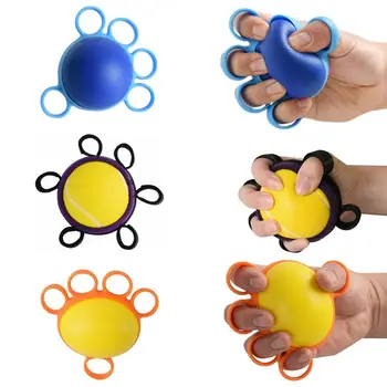 Портативный мяч для захвата пальцев Расширитель для пальцев Пять Пальцев Силовая Реабилитация Тренажер для восстановления Детей и взрослых Декомпрессионные Игрушки