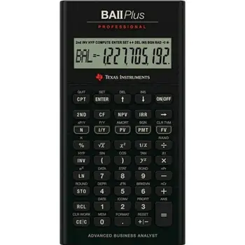 Профессиональный калькулятор Texas Instruments BA II Plus
