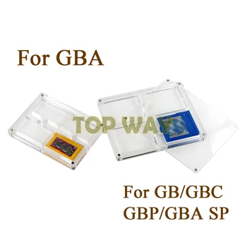 1 шт. для игровой кассетной коробки GBA, защита дисплея из прозрачного акрила для GameBoy GB GBC, чехол GBP GBASP